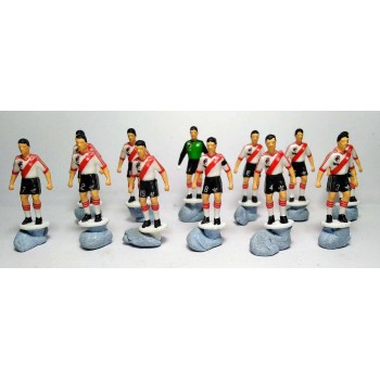 Subbuteo Andrew Table Soccer River Plate 1985-86 Copa Libertadores Winners no bases no box only 12 figures